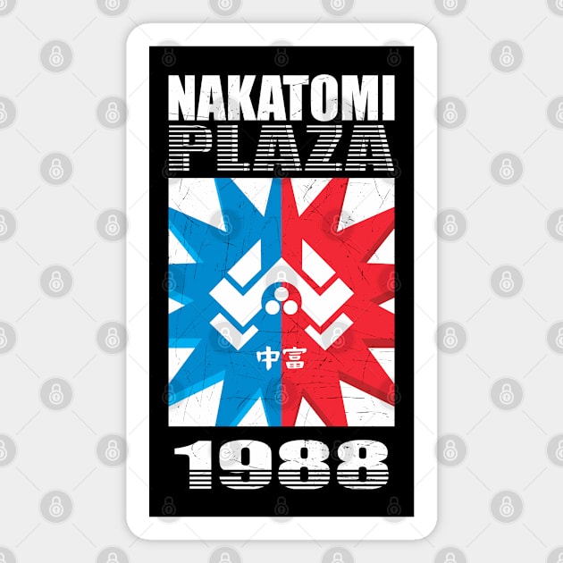 vintage nakatomi Magnet by spoilerinc